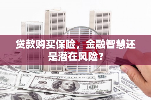 胶州贷款购买保险，金融智慧还是潜在风险？