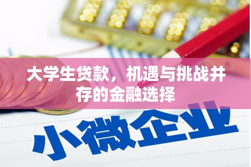 胶州大学生贷款，机遇与挑战并存的金融选择
