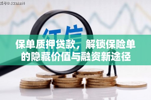 胶州保单质押贷款，解锁保险单的隐藏价值与融资新途径