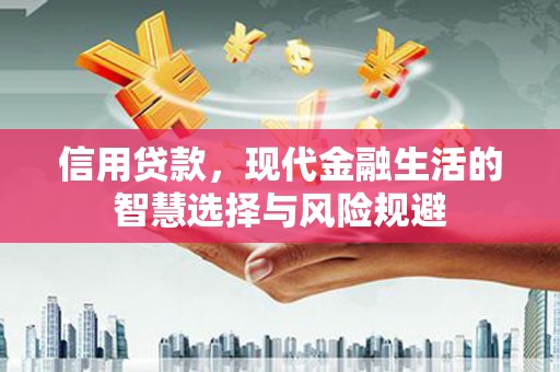 胶州信用贷款，现代金融生活的智慧选择与风险规避