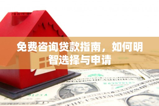 胶州免费咨询贷款指南，如何明智选择与申请