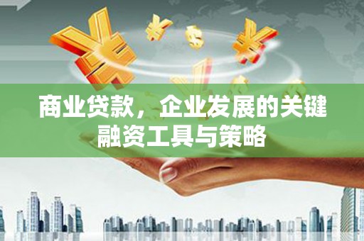 胶州商业贷款，企业发展的关键融资工具与策略