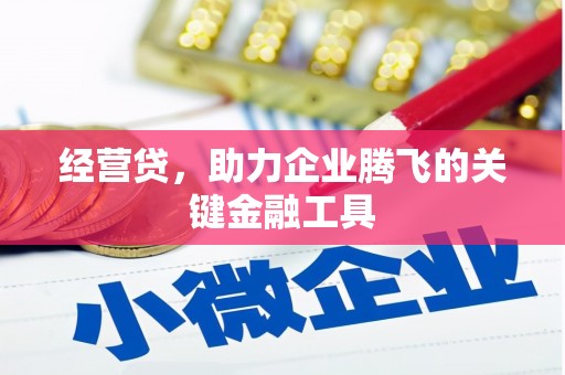 胶州经营贷，助力企业腾飞的关键金融工具