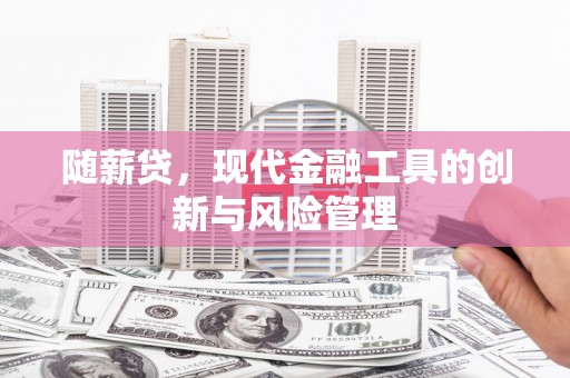 胶州随薪贷，现代金融工具的创新与风险管理