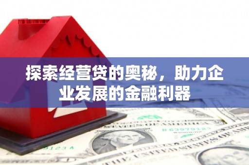 胶州探索经营贷的奥秘，助力企业发展的金融利器