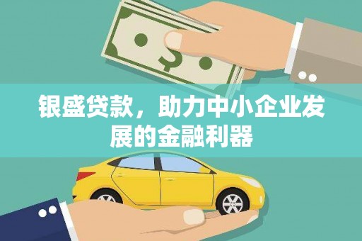 胶州银盛贷款，助力中小企业发展的金融利器