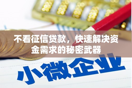 胶州不看征信贷款，快速解决资金需求的秘密武器