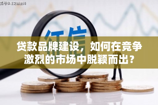 胶州贷款品牌建设，如何在竞争激烈的市场中脱颖而出？