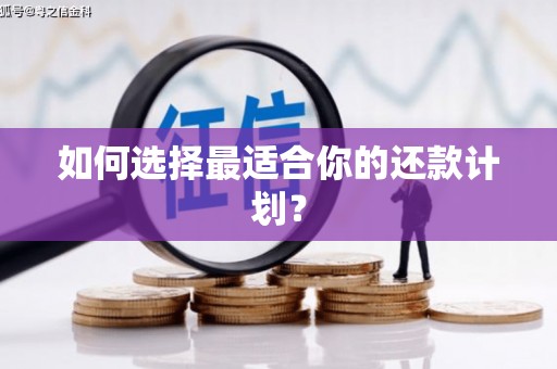 胶州如何选择最适合你的还款计划？