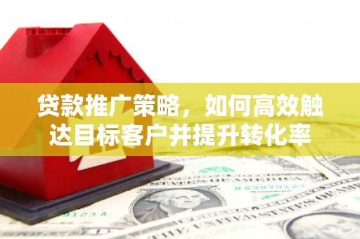 胶州贷款推广策略，如何高效触达目标客户并提升转化率