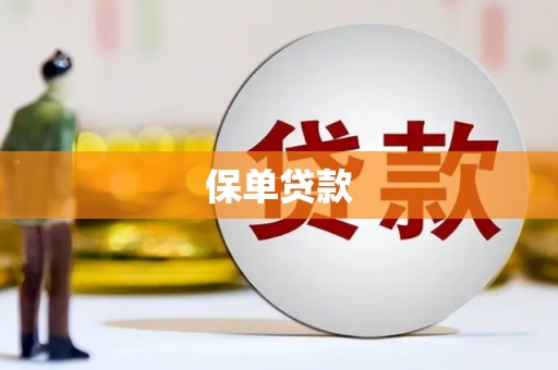 胶州保单贷款