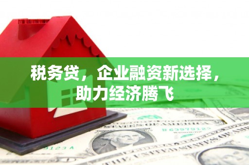 胶州税务贷，企业融资新选择，助力经济腾飞