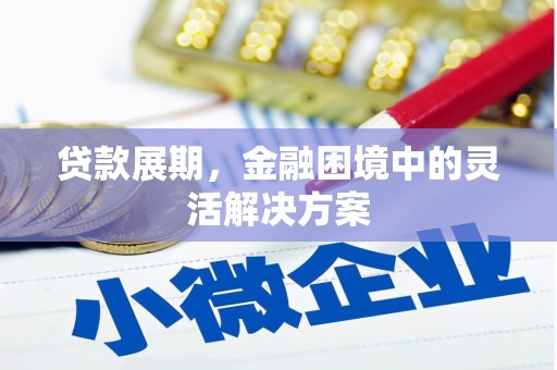 胶州贷款展期，金融困境中的灵活解决方案