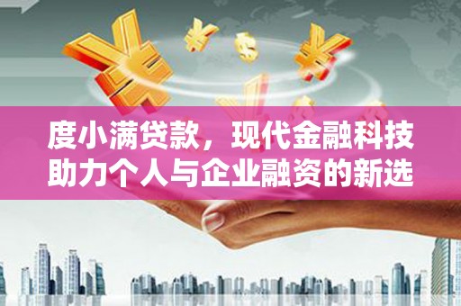 胶州度小满贷款，现代金融科技助力个人与企业融资的新选择