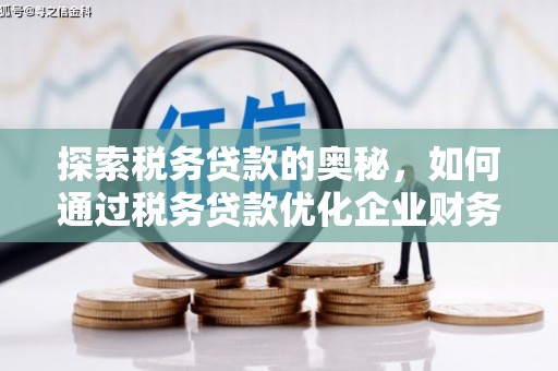 胶州探索税务贷款的奥秘，如何通过税务贷款优化企业财务