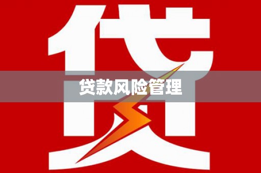 胶州贷款风险管理