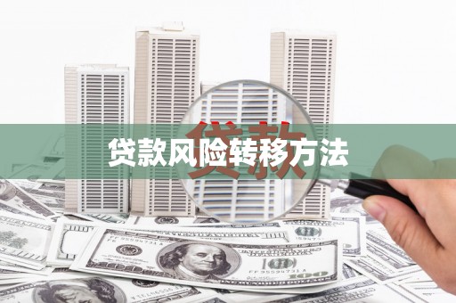 胶州贷款风险转移方法