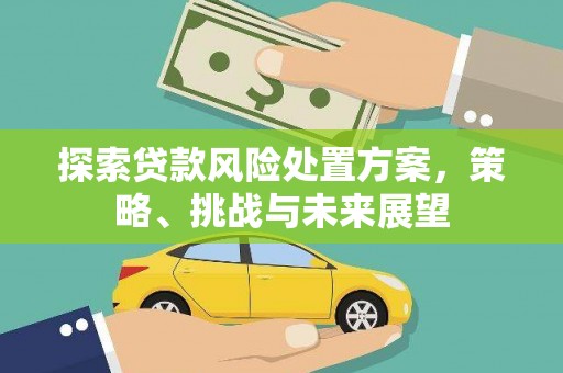 胶州探索贷款风险处置方案，策略、挑战与未来展望