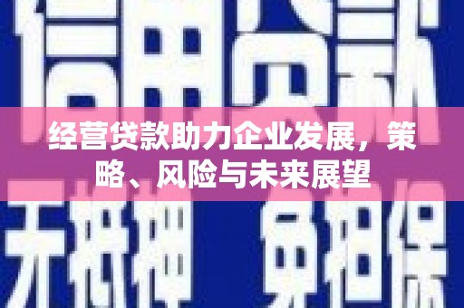 胶州经营贷款助力企业发展，策略、风险与未来展望