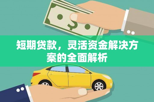胶州短期贷款，灵活资金解决方案的全面解析