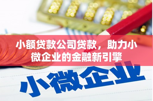 胶州小额贷款公司贷款，助力小微企业的金融新引擎