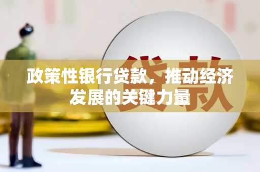 胶州政策性银行贷款，推动经济发展的关键力量