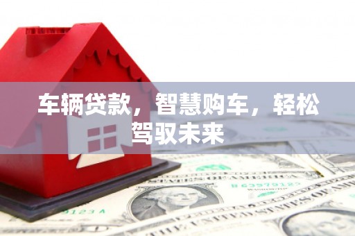 胶州车辆贷款，智慧购车，轻松驾驭未来