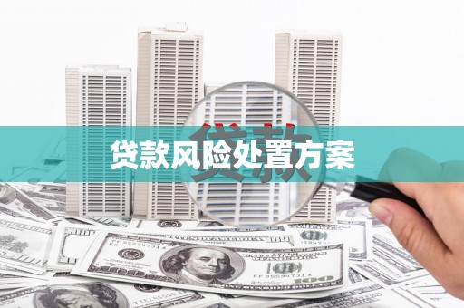 胶州贷款风险处置方案