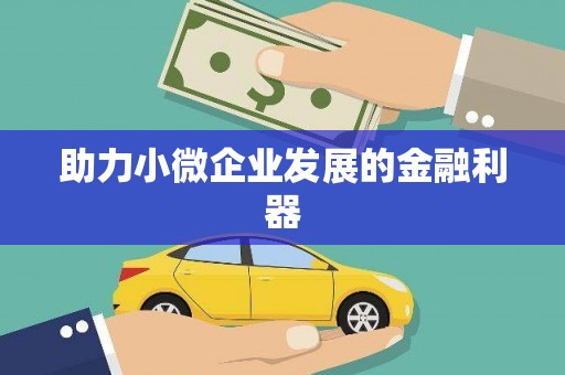 胶州助力小微企业发展的金融利器