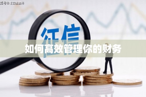 胶州如何高效管理你的财务